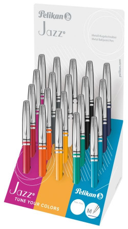 EXP 20 BOLIGRAFO JAZZ CLASICC COLECCTION CORES FORNECIDOS