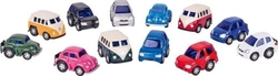 PACK 12 COCHES MINI RACER METAL CON PULLBACK FORNECIDOS
