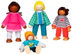 SET DE NINOTS ARTICULADOS FAMILIA