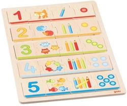 PUZZLE APRENDE A CONTAR 20 PEÇAS