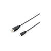 CABLE USB 2.0 TIPO A - MICRO B 1M