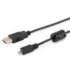 CABLE USB 2.0 EQUIP TIPO A - MICRO USB B 1M CON FERRITA 128