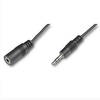CABLE AUDIO MINI JACK 3.5MM MACHO-HEMBRA 2.5METROS EQUIP