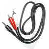 CABLE AUDIO MINI JACK 3.5MM MACHO a 2 RCA MACHO 2.5M