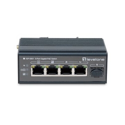 Switch Industrial Level One Igp-0501 5P Poe Giga Y 1P Sfp 24