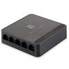 LEVELONE SWITCH GIGABIT ETHERNET 5 PUERTOS (10/100/1000) NEG