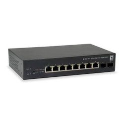 Switch Semigestionable Level One Gep-1051 10P 8Xgb Poe 2Xgb