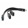 HUB USB 3.1 TIPO C CONCEPTRONIC HUBBIES 1 PUERTO USB 3.0 + 2