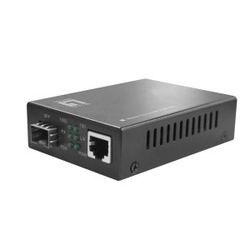 Convertidor De Medios Level One Gvt-2012 Rj45 Gb A Sfp Poe P