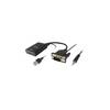 Adaptador Vga Macho A Hdmi Hembra Con Audio Jack 3.5'' Equip