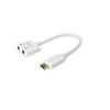Cable Adaptador Usb-C A Audio 2 Jack 3.5Mm Hembra Para Auric