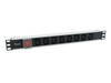 333310 Unidad De Distribución De Energía (Pdu) 1U Negro 8 Sa