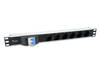 333312 Unidad De Distribución De Energía (Pdu) 1U Negro 6 Sa