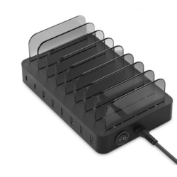 Estacion De Carga Usb Conceptronic 8 Puertos 75W Pd