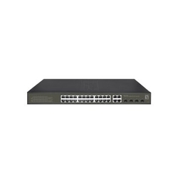 Switch Semigestionable Level One Hilbert 24P Poe 10/100/1000