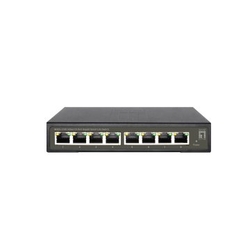 Switch Semigestionable Level One Hilbert 8P Giga Carcasa Met
