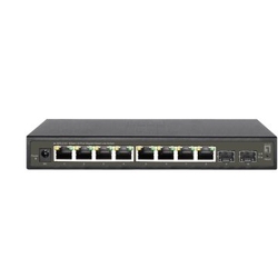 Switch Semigestionable Level One Hilbert 8P Giga + 2P Sfp Gi