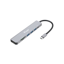 Docking Usb-C Equip 133494 A 1Xhdmi 4K 3Xusb-A 3.2 5Gbps 1Xl
