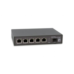 Switch Poe Level One Gep-0625 6P 2.5Gbe 4P Poe 65W +1P Sfp+/