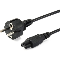 Cable Alimentacion C5 A Cee7 - 4 Equip Trebol 1.8M