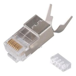 Kit 50 Conectores Rj45 Equip Categoria 8.1 Apantallado 12114