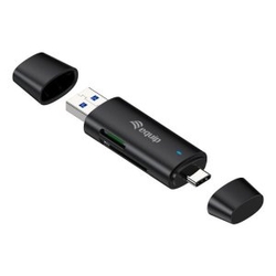 Card Reader Externo Equip Usb 3.2 Doble Conexion Usb-A & Usb