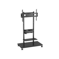 Soporte De Suelo Con Ruedas Equip 650635 Para Pantalla De 50