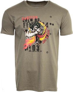 Cod:Vanguard T-Shirt Wolf Khaki S