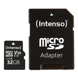Intenso 3433480 Micro Sd Uhs-I Profesional 32Gb