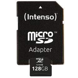 Intenso 3413491 Micro Sd Clase 10 128Gb C/Adapt