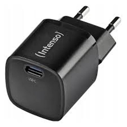 Intenso Cargador Pared Gan W30C² Usb-C Negro