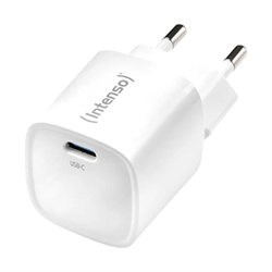 Intenso Cargador Pared Gan W30C² Usb-C Blanco