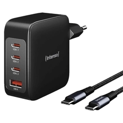 Intenso Kit Cargador Gan W140A3C + Cable Usb-C