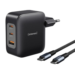 Intenso Kit Cargador Gan W100Acc + Cable Usb-C