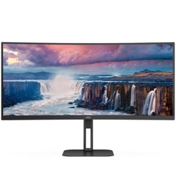 Monitor Profesional Ultraparonámico Curvo Aoc Cu34V5C/Bk 34