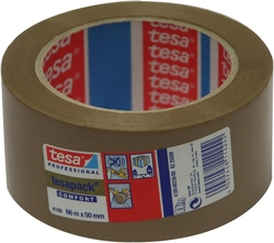 PACK 6 ROLOS CINTA EMBALAJE PVC HABANA RUGOSO 4100 66MX50