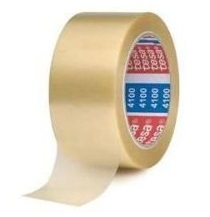 JOGO 6 ROLOS FITA DE EMBALAGEM PVC TRANSPARENTE 4100 66MX50