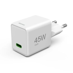 Cargador De Pared Hama Super Mini 1Xusb-C Gan 45W Quick Char