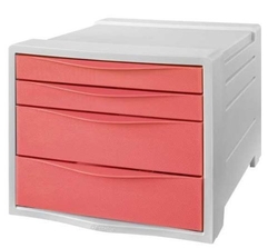 MODULO 4 COMPARTIMENTOS COLOUR BREEZE CORAL 360X600X165MM
