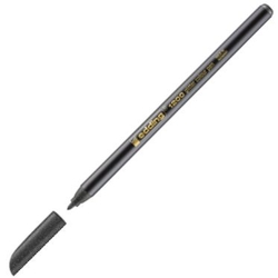C/10 RETOLADOR EDDING 1200 GLITTER NEGRE PUNTA DE FIBRA