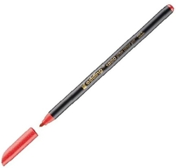 C/10 MARCADOR EDDING 1200 GLITTER VERMELHO PONTA DE FIBRA