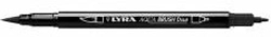C/10 ROTULADORES LYRA AQUA BRUSH DUO COR NEGRO