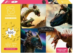 HOW TO TRAIN YOUR DRAGON TEAMPUZZLE 70-110-160-260 PIECES