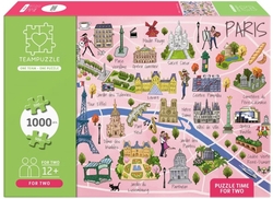 PARIS TEAMPUZZLE FOR TWO 500 PIECES