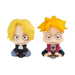 Figura Megahouse Look Up One Piece Sabo & Marco Con Regalos