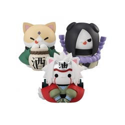 Pack Figuras Megahouse 3 Unidades Naruto Megacat Nyanto! Gif