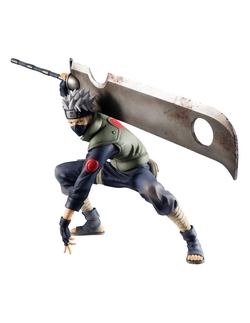 Figura Megahouse Gem Series Naruto Kakashi Hatake Great Ninj