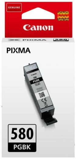 CARTUXO TINTA ORIGINAL CANON PGI580PGBK NEGRE