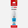 Botella Tinta Canon Gi - 50C Cian 7700