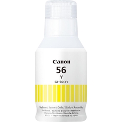 Botella Tinta Canon Gi - 56Y Amarillo 135Ml 14881 Paginas